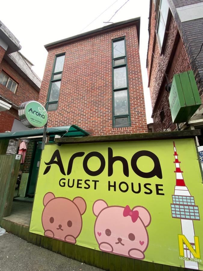 Aroha Guesthouse Seoul Station Exterior foto